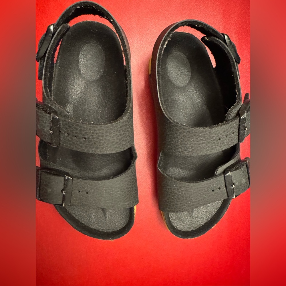 Birkenstock Kids Black Sandals